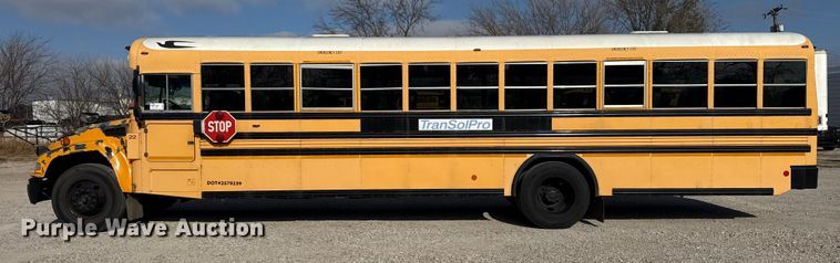 image for item DQ4173 2012 Blue Bird Bb Conventional school bus