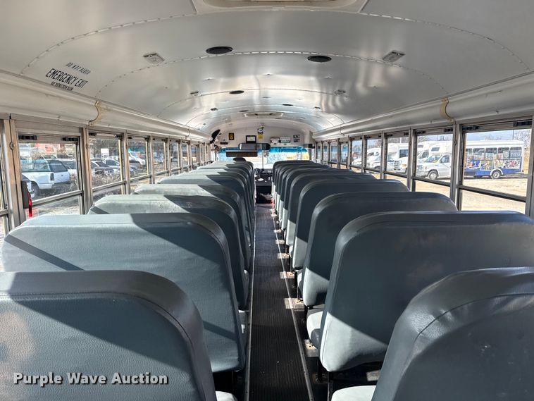 image for item DQ4173 2012 Blue Bird Bb Conventional school bus