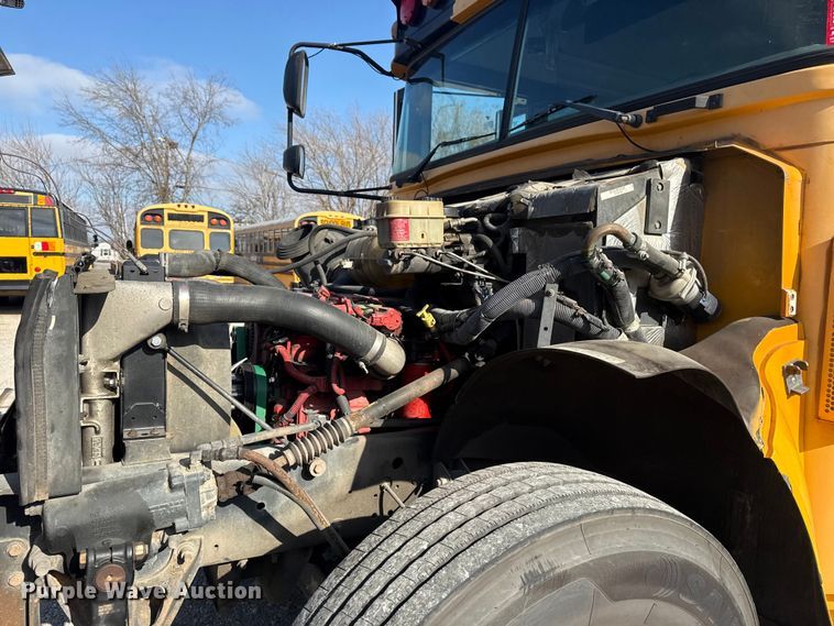 image for item DQ4173 2012 Blue Bird Bb Conventional school bus