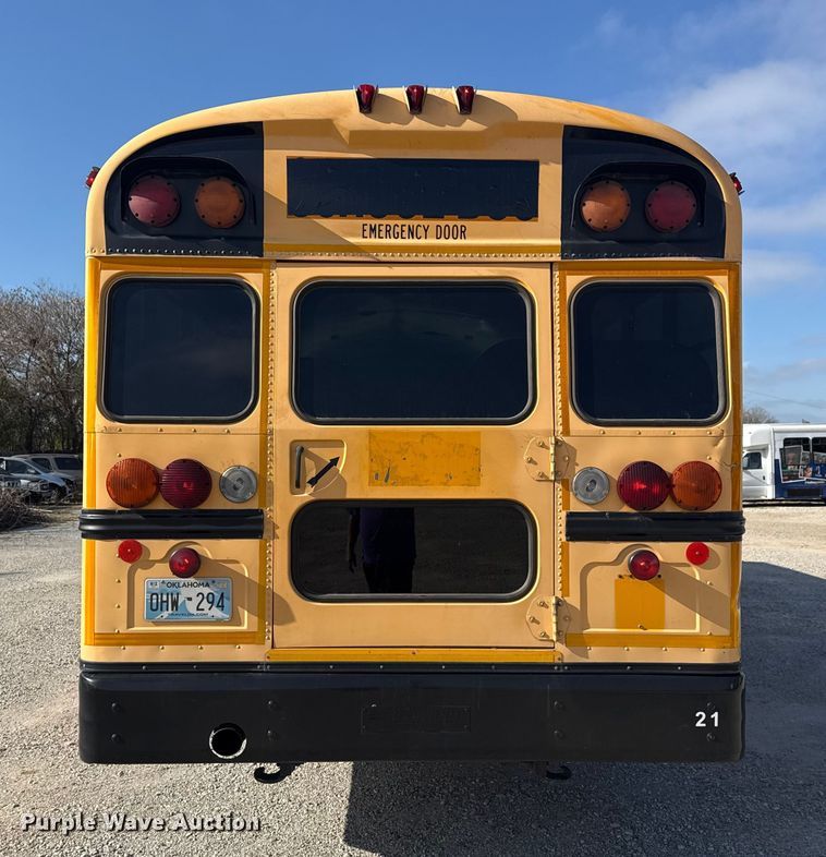 image for item DQ4174 2011 Blue Bird Bb Conventional school bus