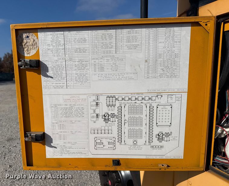 image for item DQ4174 2011 Blue Bird Bb Conventional school bus