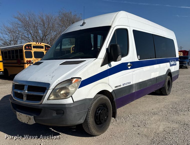 image for item DQ4176 2007 Dodge Sprinter shuttle bus