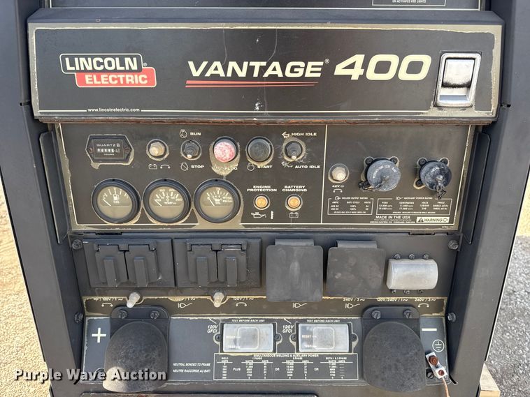 image for item DQ4181 Lincoln Electric Vantage 400 welder/generator