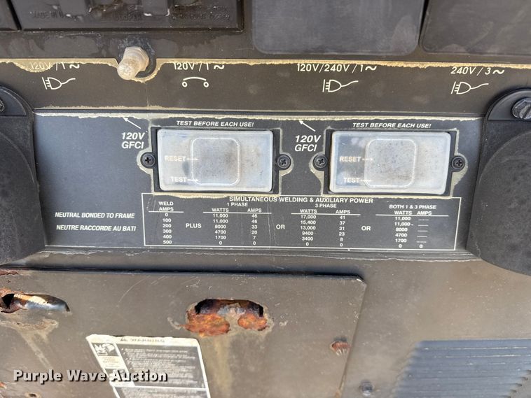 image for item DQ4181 Lincoln Electric Vantage 400 welder/generator