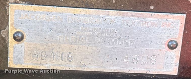 image for item DQ4189 Jacobsen HR-511 ZTR lawn mower