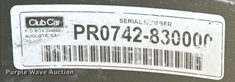 image for item DQ4190 2004 Club Car golf cart