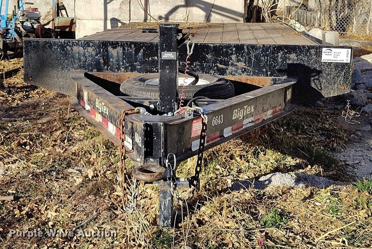 image for item DT0811 2017 Big Tex 140A equipment trailer