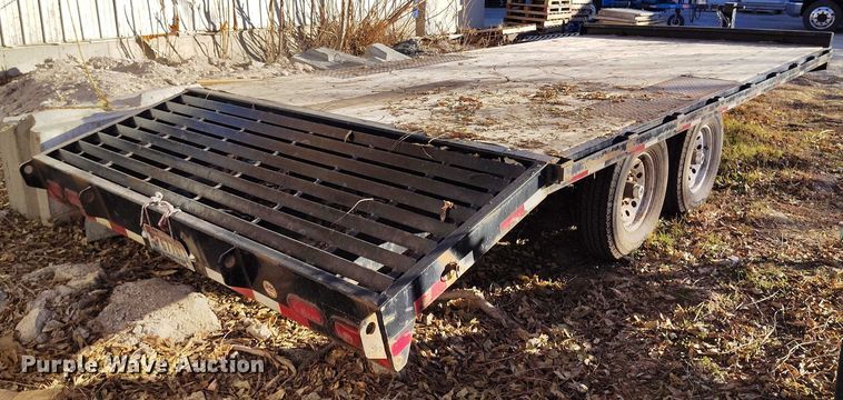 image for item DT0811 2017 Big Tex 140A equipment trailer