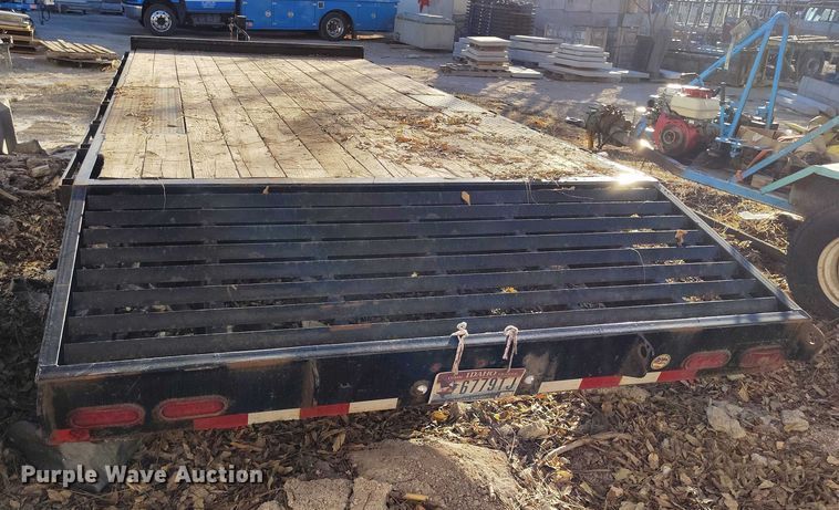 image for item DT0811 2017 Big Tex 140A equipment trailer