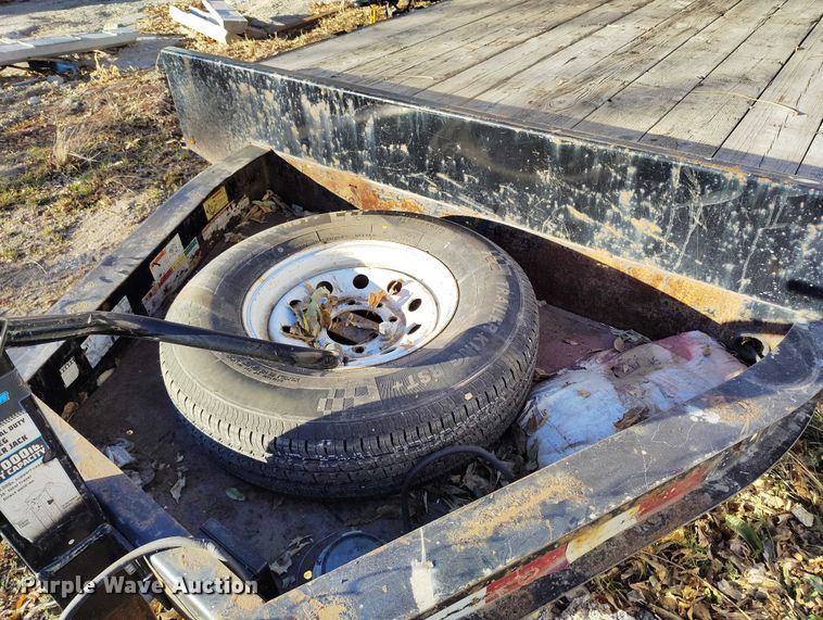 image for item DT0811 2017 Big Tex 140A equipment trailer