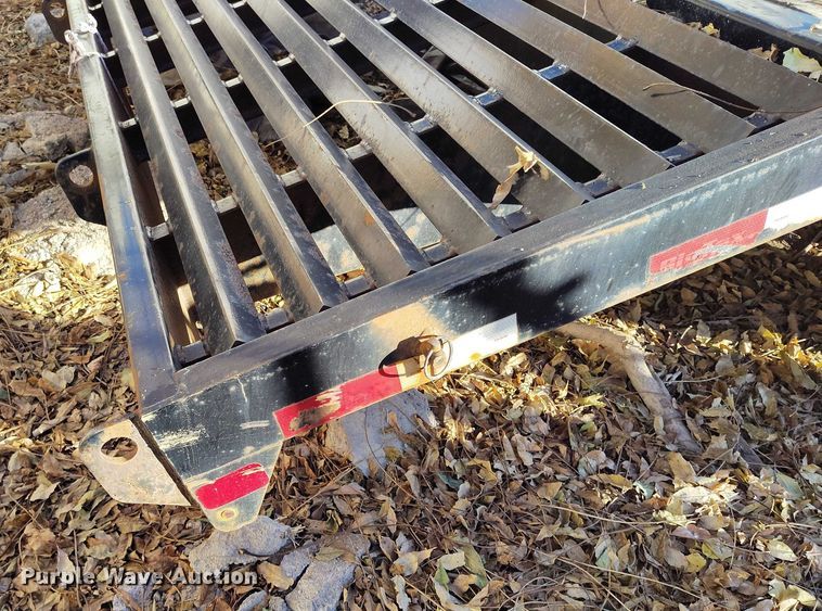 image for item DT0811 2017 Big Tex 140A equipment trailer