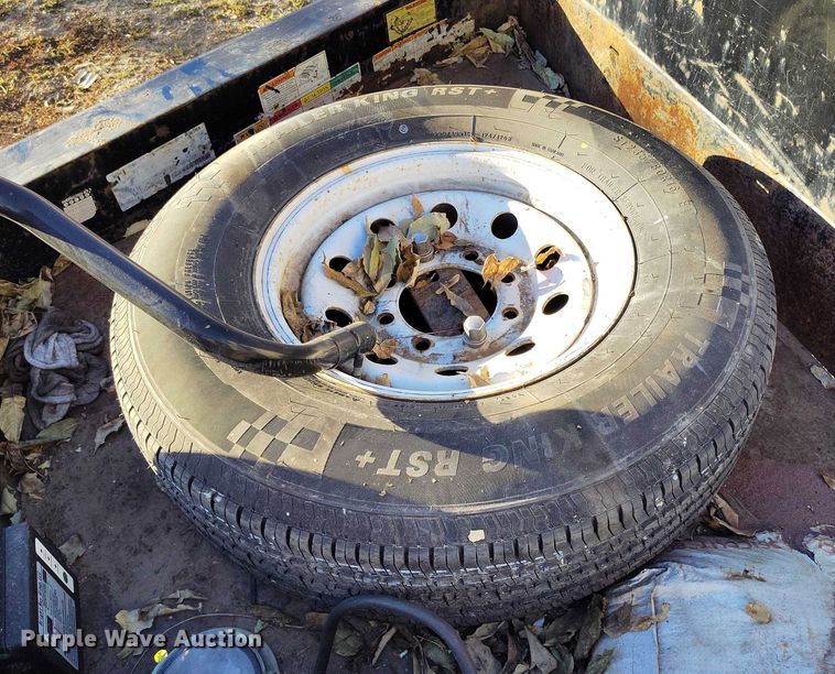 image for item DT0811 2017 Big Tex 140A equipment trailer