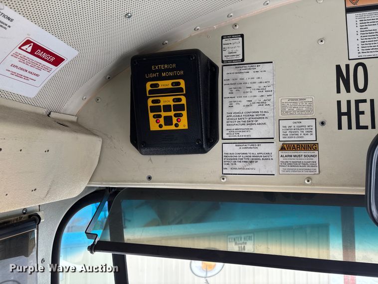 image for item DT6488 2012 IC Bus PB105 school bus