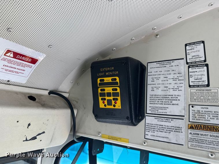 image for item DT6490 2012 IC PB105 school bus