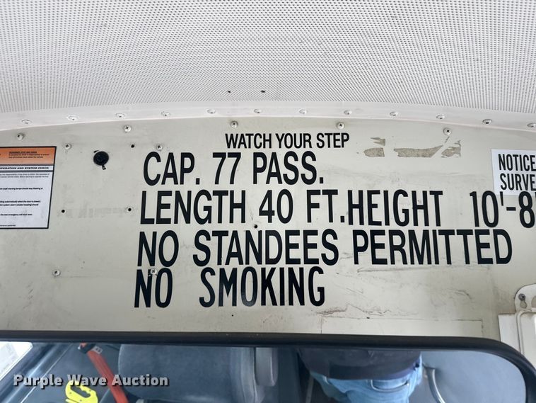 image for item DT6490 2012 IC PB105 school bus