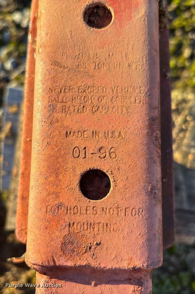 image for item DU0271 1996 Utility trailer