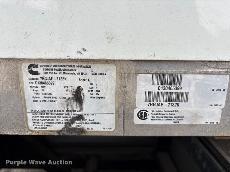 image for item DU0298 2004 Rollingstar fiber optic splicing trailer