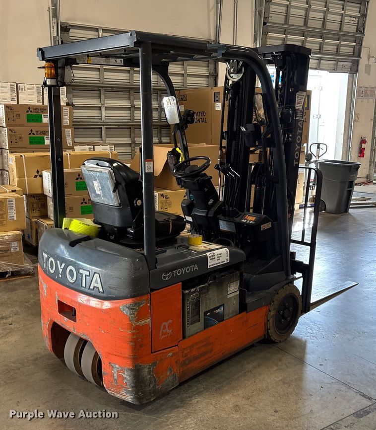 image for item DU0336 2015 Toyota 8FBE18U forklift