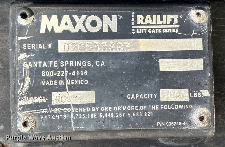 image for item DU0338 2006 International 4300 box truck