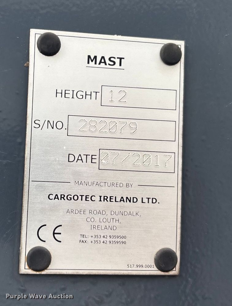 image for item DU0339 2017 Moffett M8 55.4 forklift