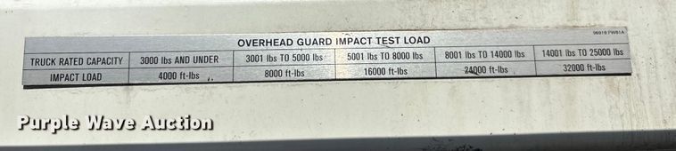 image for item DU0340 2018 UniCarriers CFS40 forklift