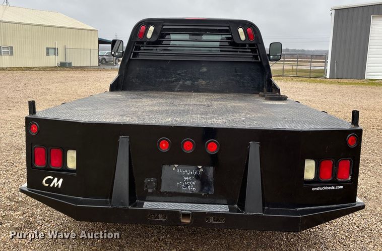 image for item DW7366 2013 RAM 3500 flatbed pickup truck