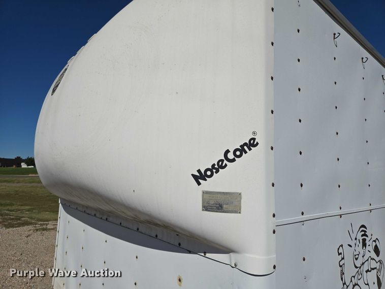 image for item DY1305 1984 Wells Cargo Express Wagon enclosed cargo trailer