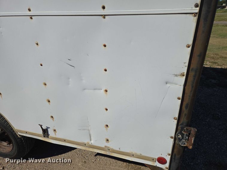 image for item DY1305 1984 Wells Cargo Express Wagon enclosed cargo trailer