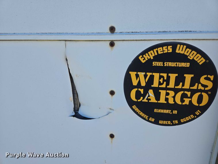 image for item DY1305 1984 Wells Cargo Express Wagon enclosed cargo trailer