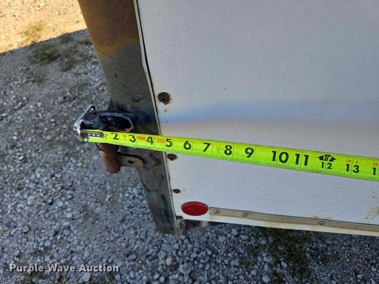 image for item DY1305 1984 Wells Cargo Express Wagon enclosed cargo trailer