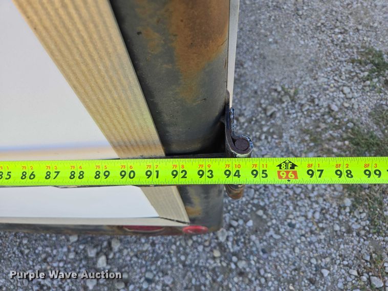 image for item DY1305 1984 Wells Cargo Express Wagon enclosed cargo trailer