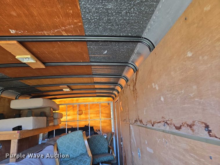 image for item DY1305 1984 Wells Cargo Express Wagon enclosed cargo trailer