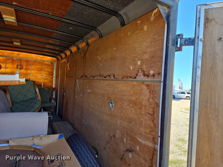 image for item DY1305 1984 Wells Cargo Express Wagon enclosed cargo trailer