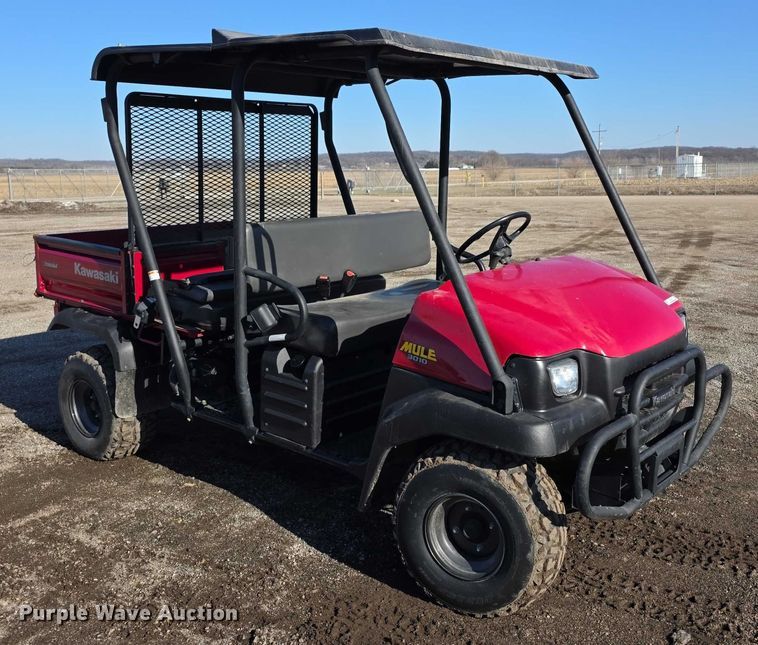 image for item DZ3718 2007 Kawasaki Mule 3010 utility vehicle