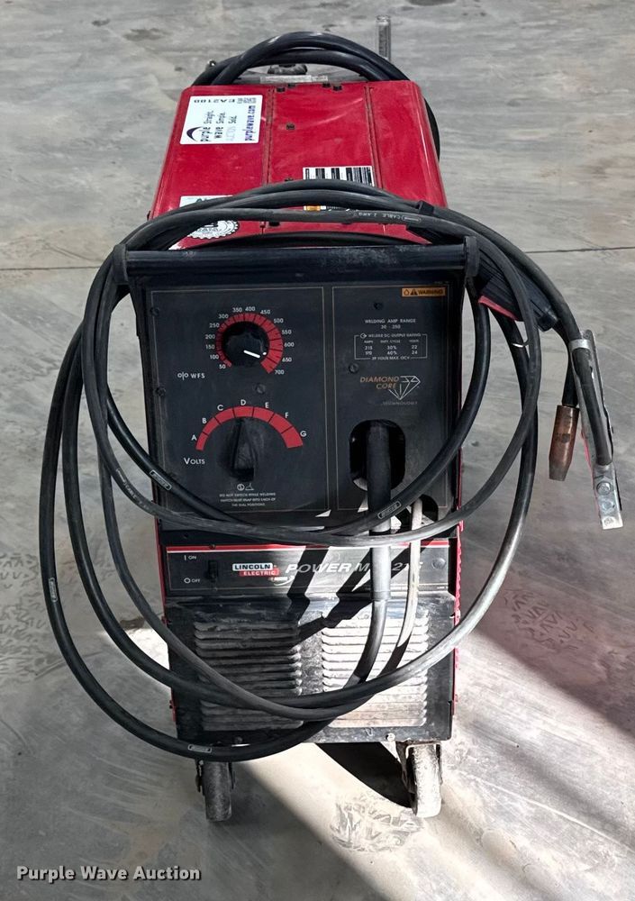 image for item EA2188 Lincoln Electric Power Mig 215 welder