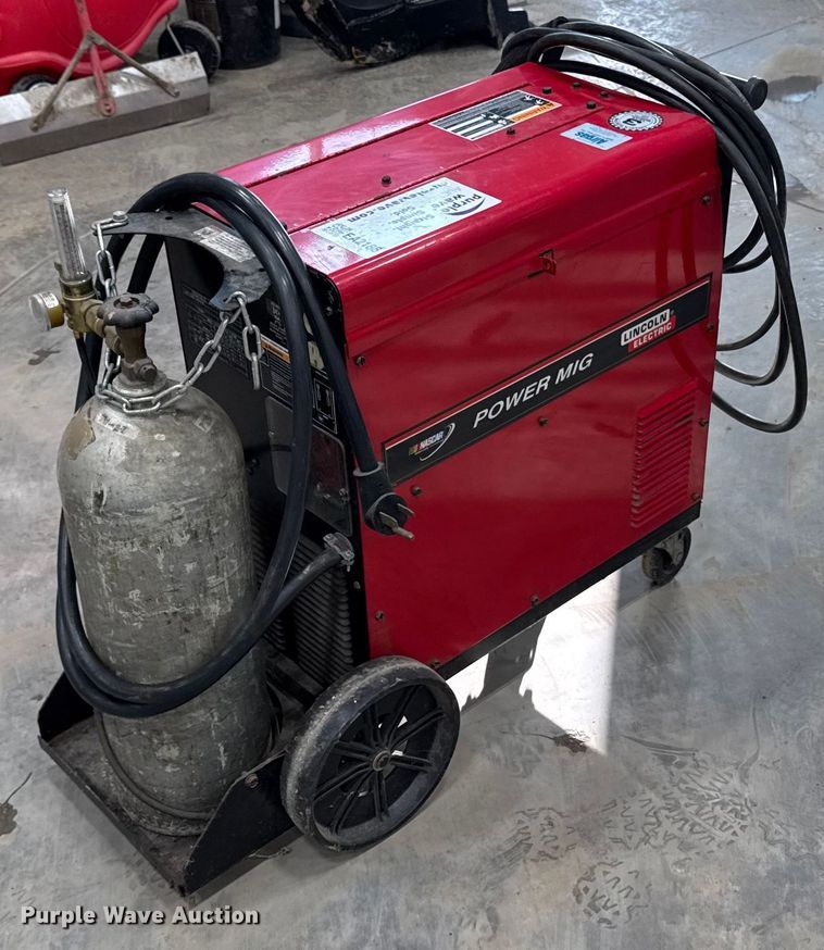 image for item EA2188 Lincoln Electric Power Mig 215 welder