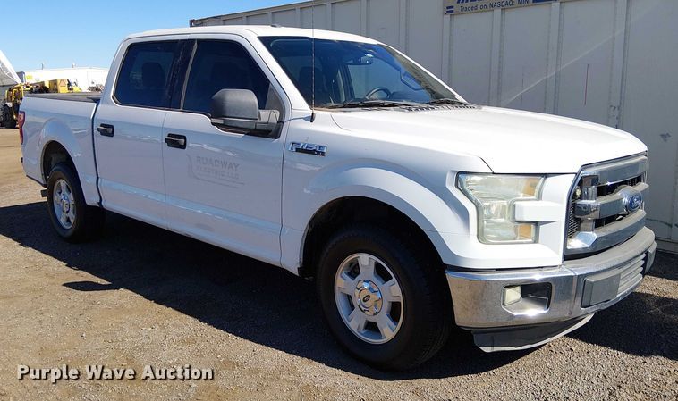 image for item EC1279 2015 Ford F150 SuperCrew pickup truck