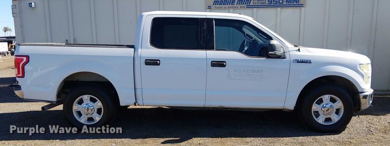 image for item EC1279 2015 Ford F150 SuperCrew pickup truck