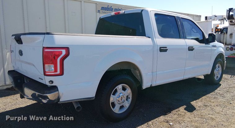 image for item EC1279 2015 Ford F150 SuperCrew pickup truck