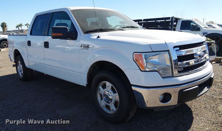 image for item EC1282 2014 Ford F150 SuperCrew pickup truck