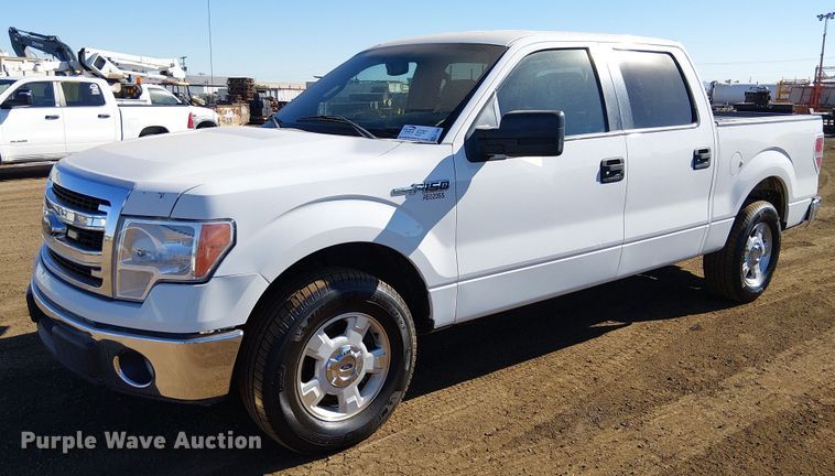 image for item EC1286 2014 Ford F150 XLT SuperCrew pickup truck