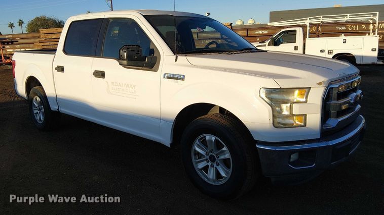 image for item EC1289 2016 Ford F150 SuperCrew pickup truck