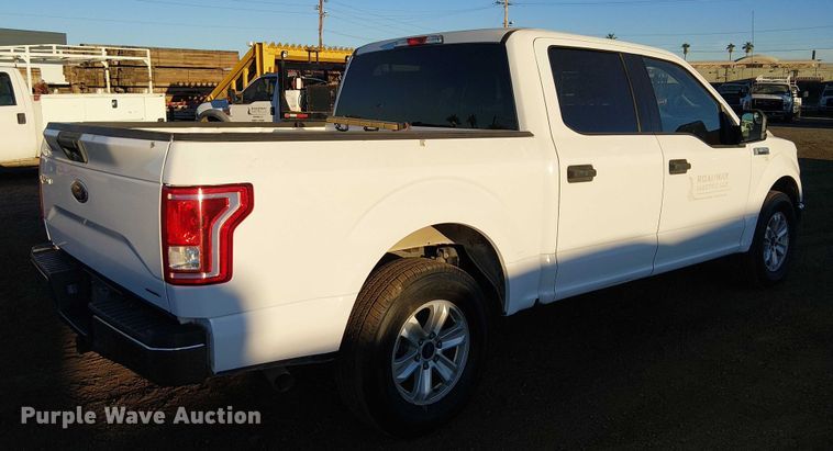 image for item EC1289 2016 Ford F150 SuperCrew pickup truck