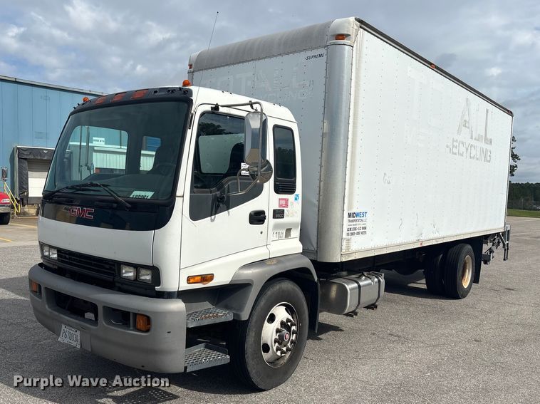 image for item EC3868 2008 GMC T6500 box truck