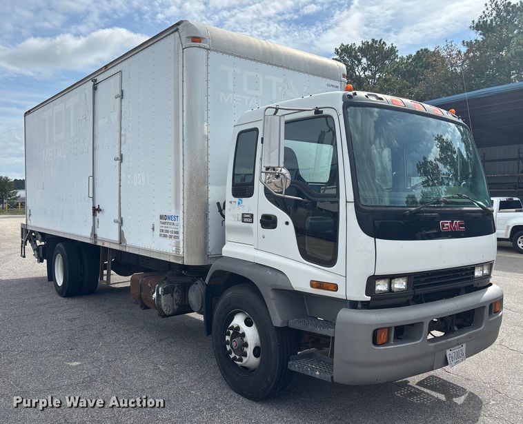 image for item EC3868 2008 GMC T6500 box truck