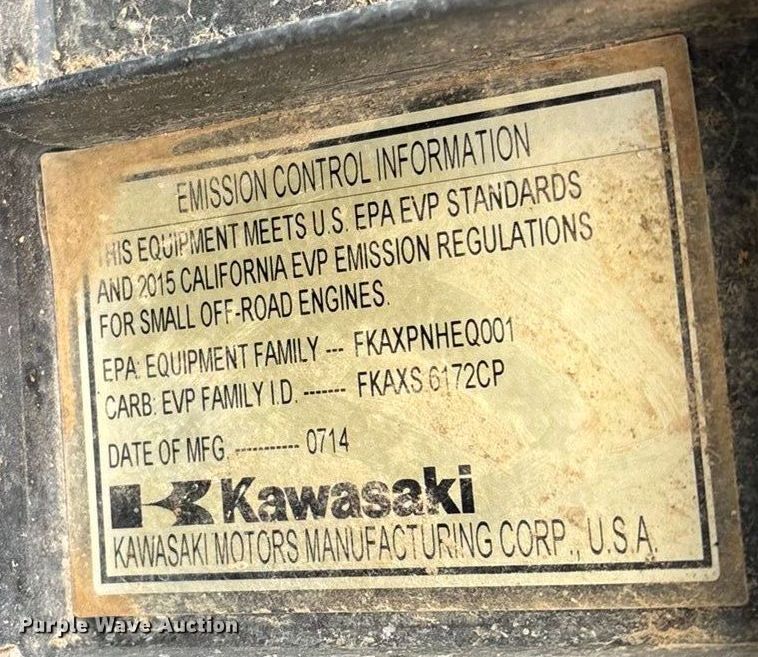 image for item ED2447 2015 Kawasaki Mule 4010 utility vehicle