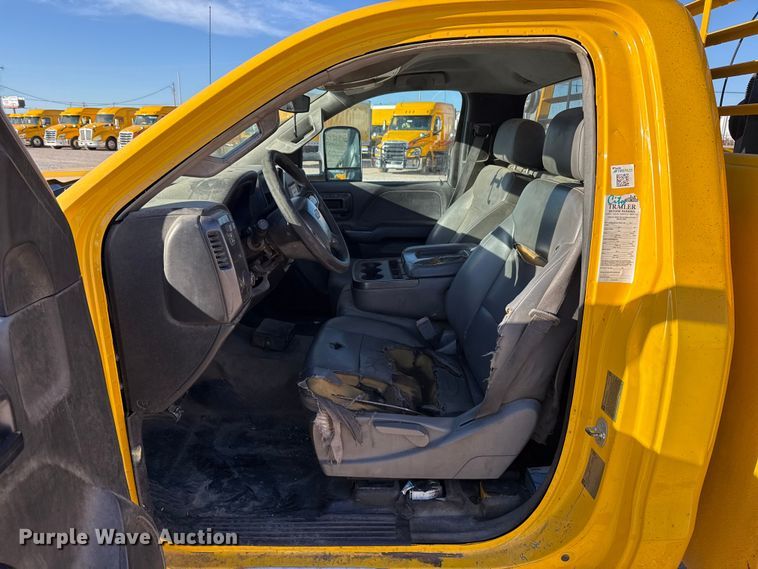 image for item EE3432 2015 Chevrolet Silverado 3500HD utility bed pickup truck