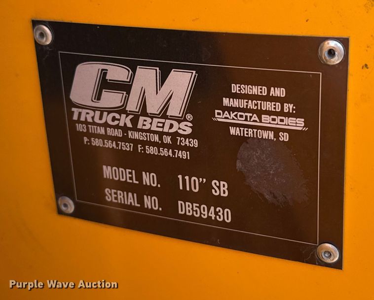 image for item EE3436 2022 Ford F350 utility bed pickup truck