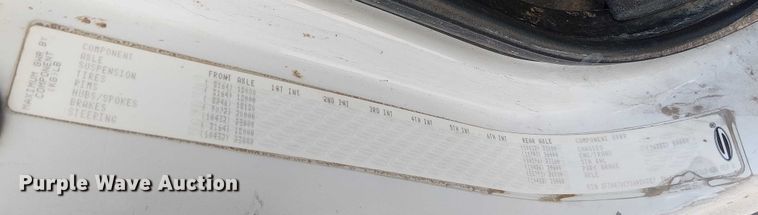 image for item EE5060 2005 Sterling L7500 sewer jetter truck