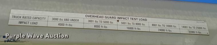 image for item EE5061 2017 UniCarriers CFS40 forklift